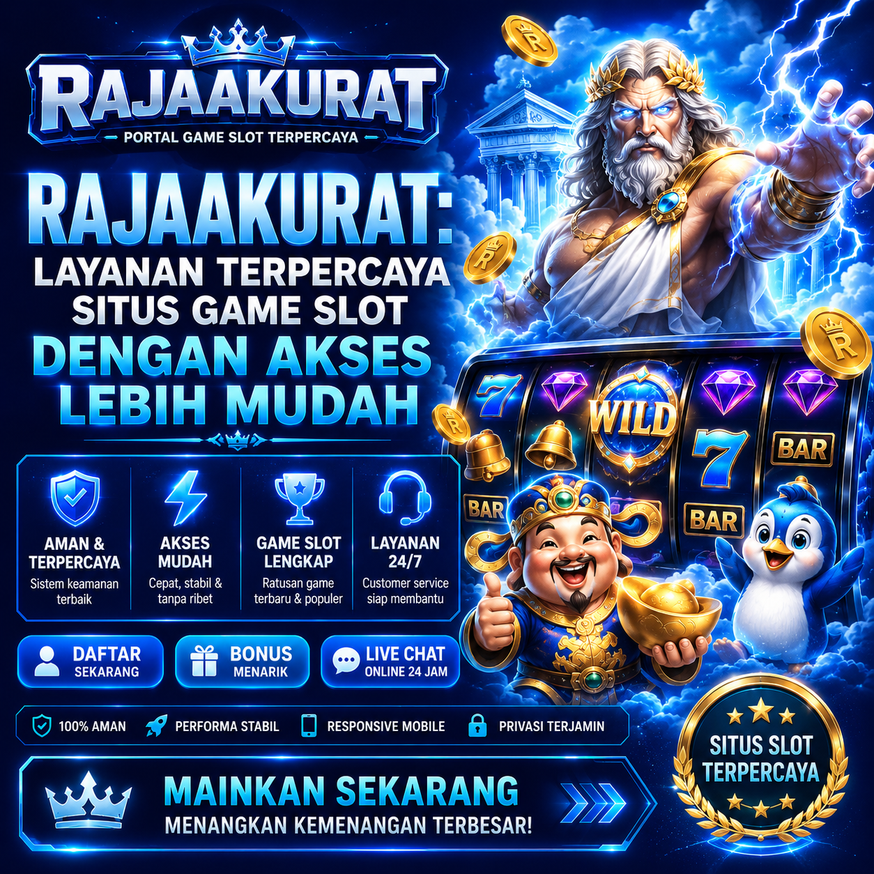 RAJAAKURAT: Layanan Terpercaya Situs Game Slot dengan Akses Lebih Mudah - WooCommerce eCommerce